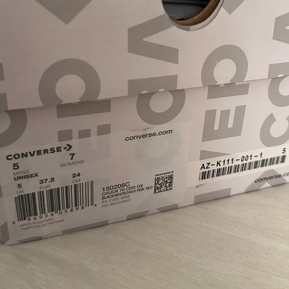 Converse CDG LowTop - Picture 2 of 7